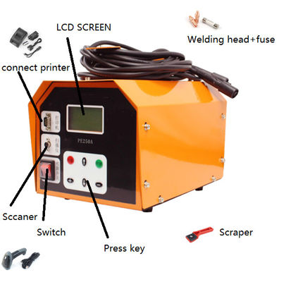machine de soudure d'électrofusion de 315mm pour le tuyau en plastique de polyéthylène